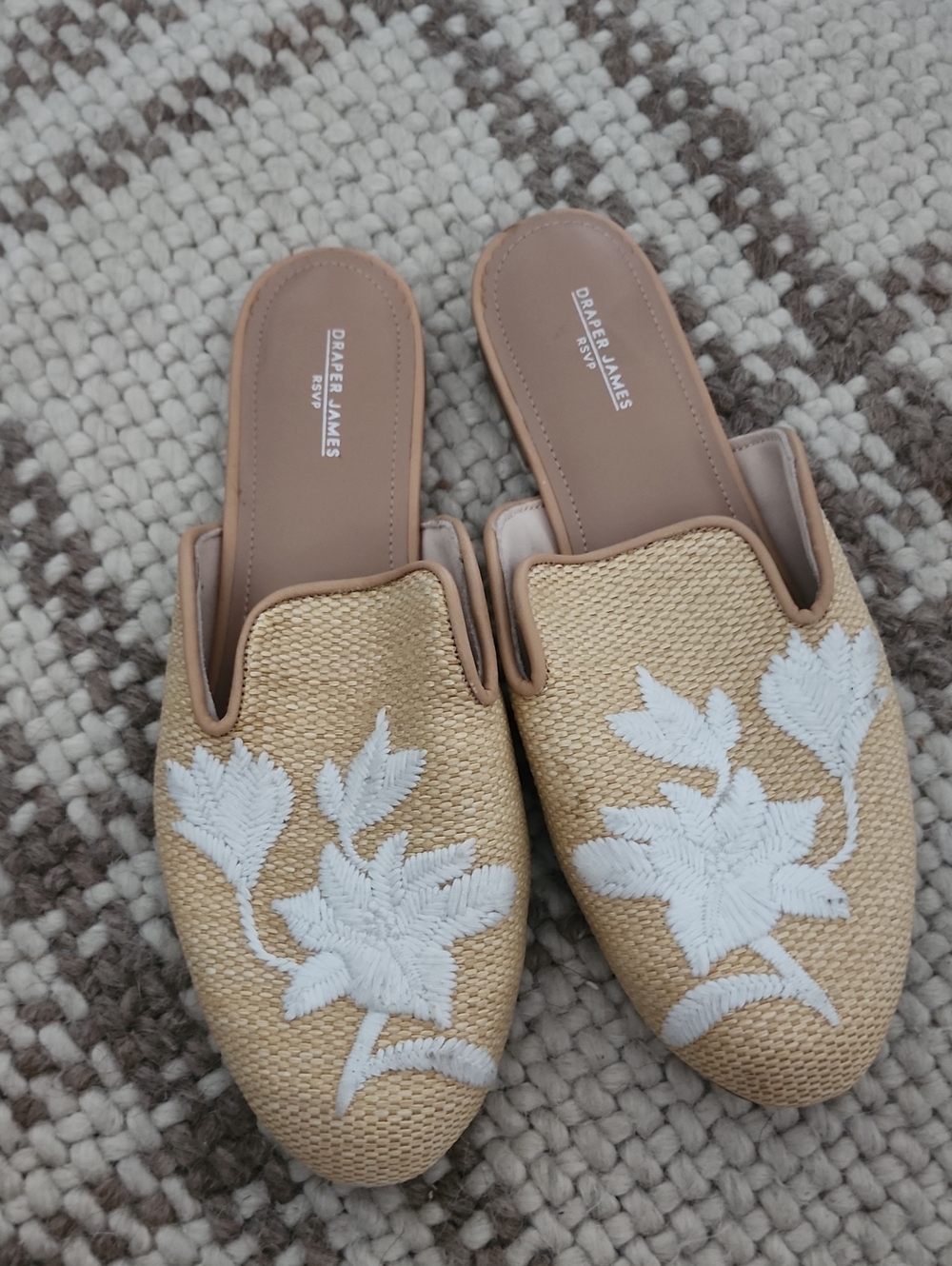 Draper James Mules Size 8